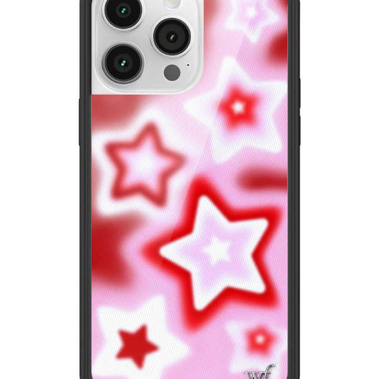 Wildflower iPhone case 14 Pro Max Red Dream Star Stars Red Cute