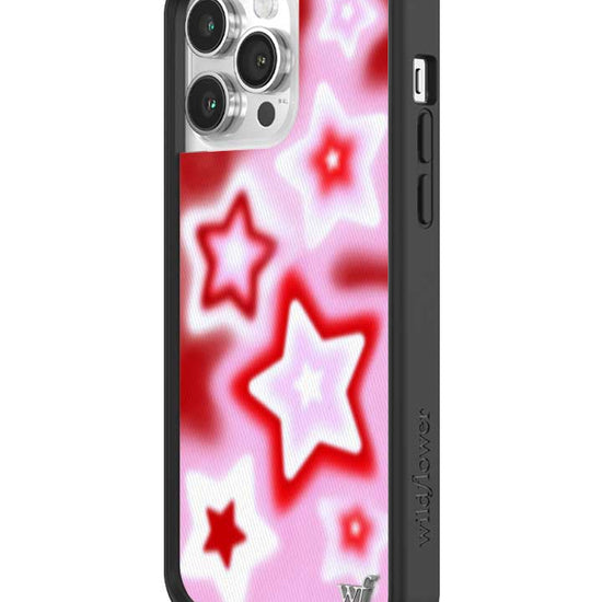 Wildflower iPhone case 14 Pro Max Red Dream Star Stars Red Cute