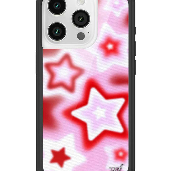 Wildflower iPhone case 15 Pro Red Dream Star Stars Red Cute