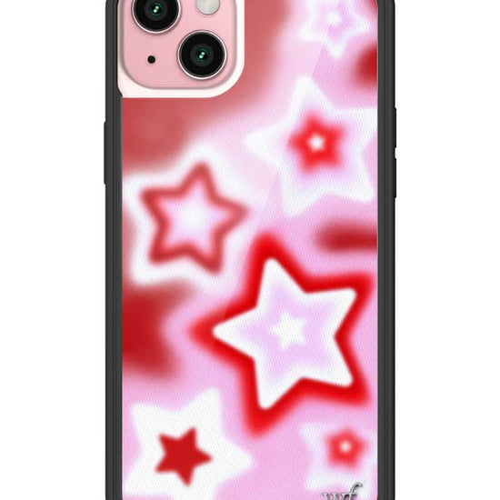 Wildflower iPhone case 15 Plus Red Dream Star Stars Red Cute