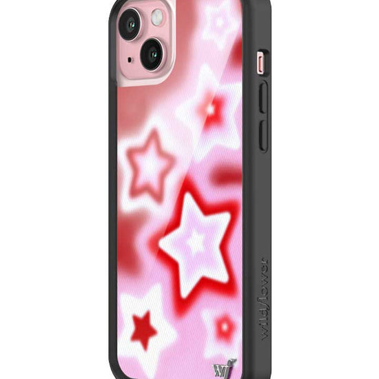 Wildflower iPhone case 15 Plus Red Dream Star Stars Red Cute