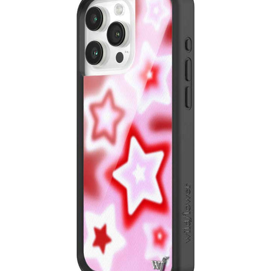 Wildflower iPhone case 15 Pro Max Red Dream Star Stars Red Cute