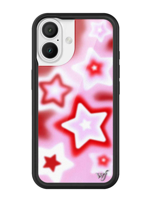 Wildflower iPhone case 16 Red Dream Star Stars Red Cute