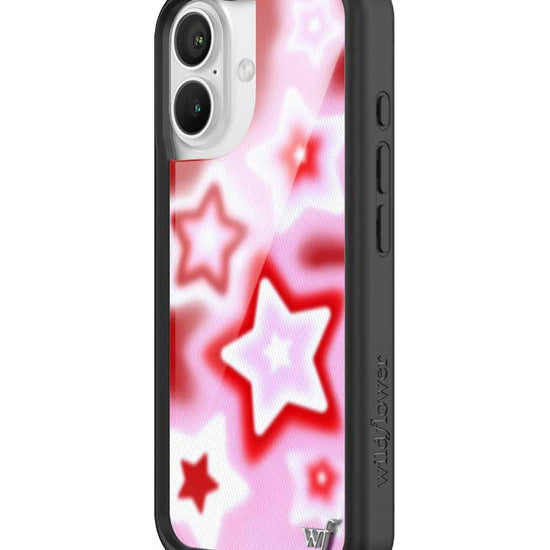 Wildflower iPhone case 16 Red Dream Star Stars Red Cute