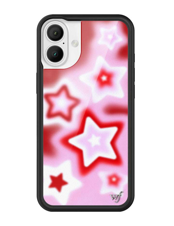 Wildflower iPhone case 16 Plus Red Dream Star Stars Red Cute