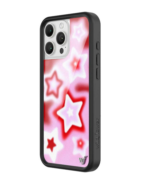 Wildflower iPhone case 16 Pro Max Red Dream Star Stars Red Cute