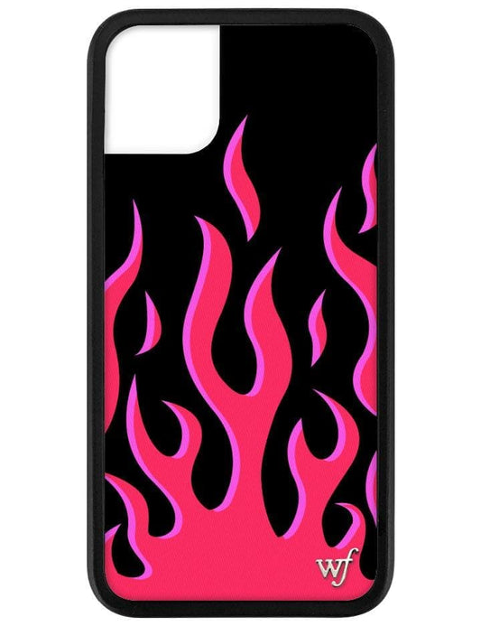 Wildflower Red Flames iPhone 11 Case