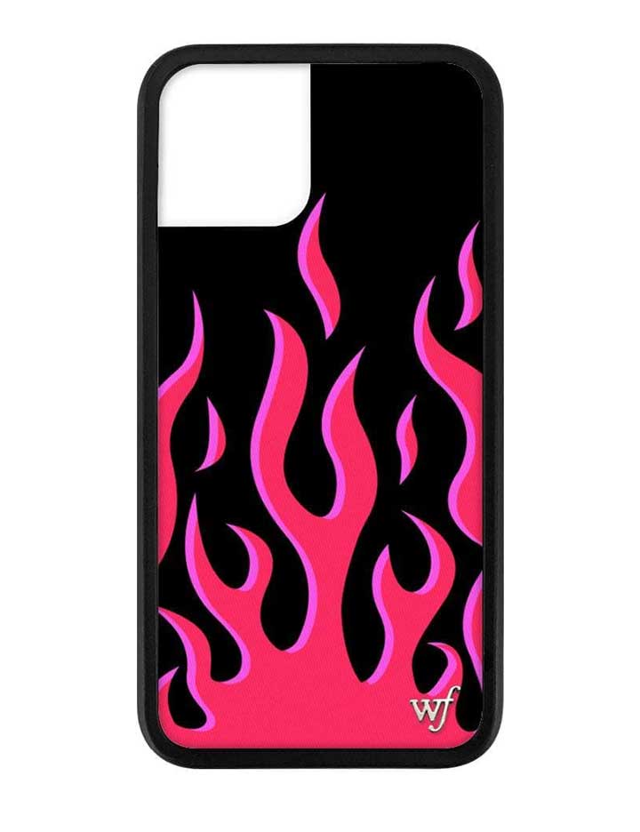 Wildflower Red Flames iPhone 11 Pro Case