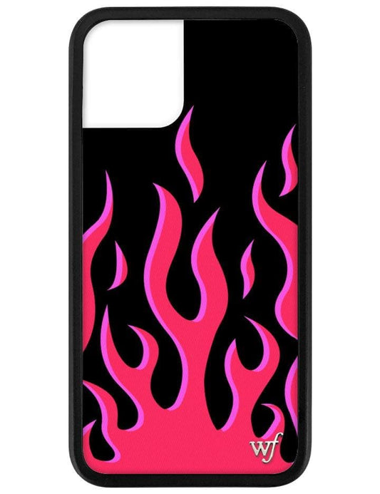 wildflower red flames iphone 11 pro