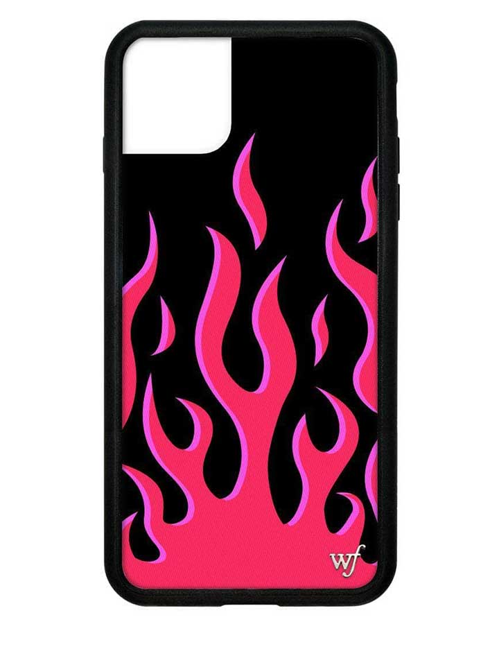 Wildflower Red Flames iPhone 11 Pro Max Case