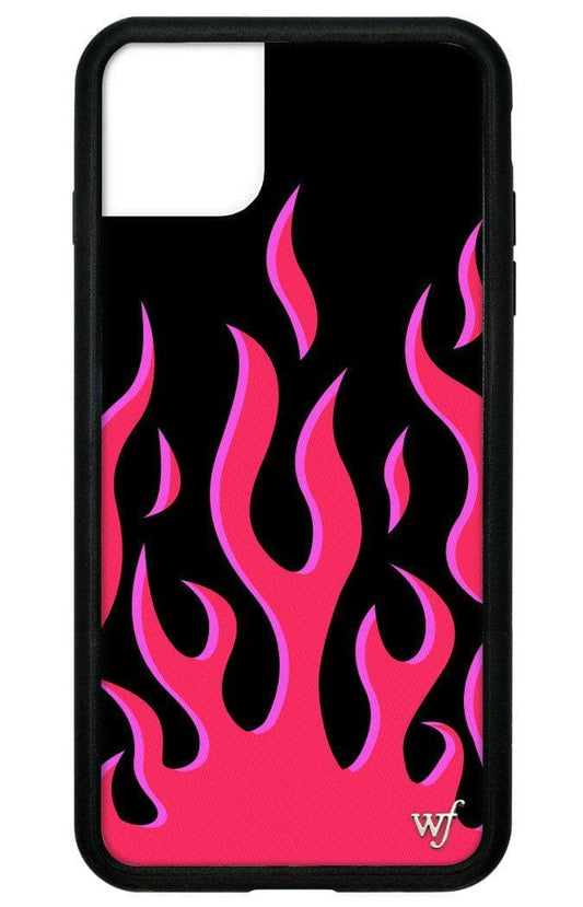 wildflower red flames iphone 11 pro max