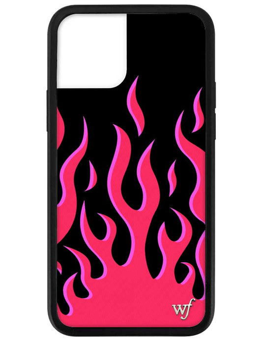 Wildflower Red Flames iPhone 12 / 12 Pro Case