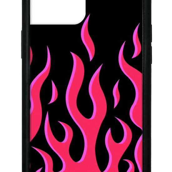 wildflower red flames iphone 12 pro max