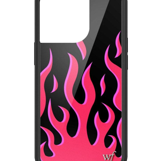 Wildflower Red Flames iPhone 13 Pro Case