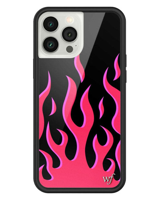 Wildflower Red Flames iPhone 13 Pro Max Case