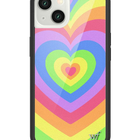 Wildflower Rainbow Latte Love iPhone 13 Case