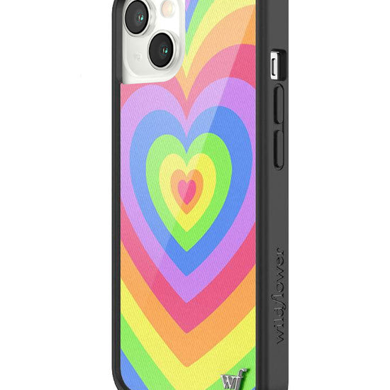 Wildflower Rainbow Latte Love iPhone 13 Case