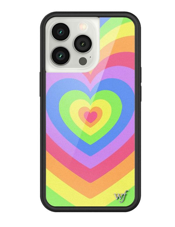 Wildflower Rainbow Latte Love iPhone 13 Pro Case