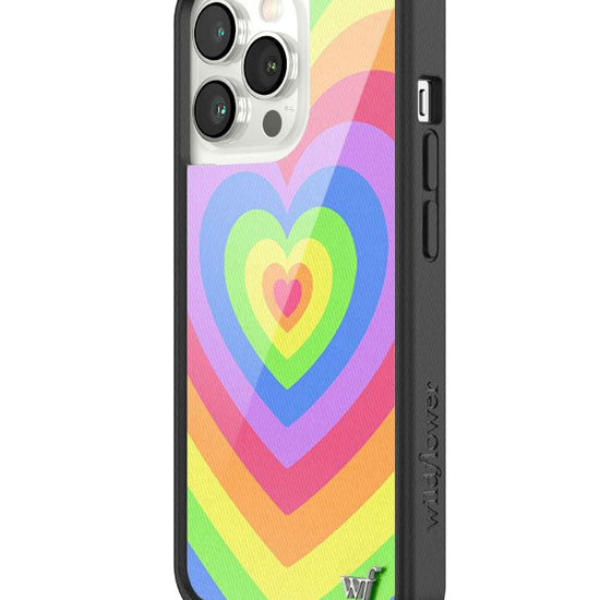 Wildflower Rainbow Latte Love iPhone 13 Pro Case