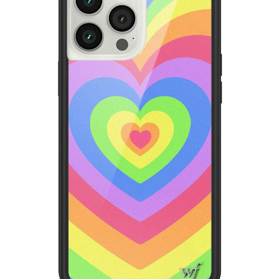 Wildflower Rainbow Latte Love iPhone 13 Pro Max Case