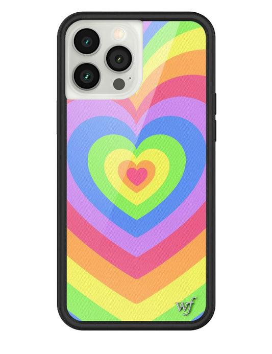 Wildflower Rainbow Latte Love iPhone 13 Pro Max Case