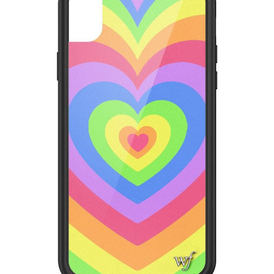 Wildflower Rainbow Latte Love iPhone XR Case