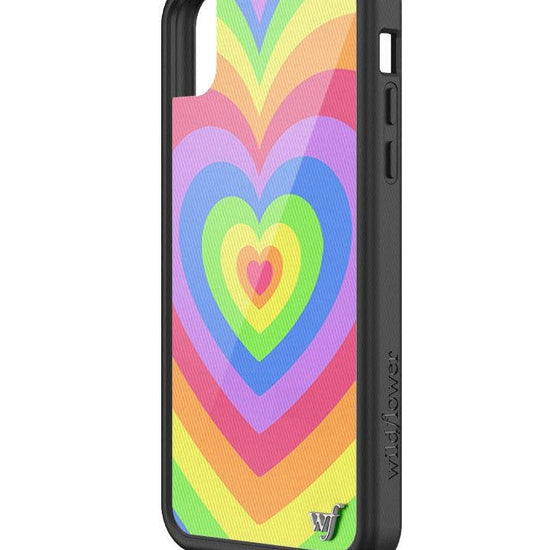 Wildflower Rainbow Latte Love iPhone XR Case