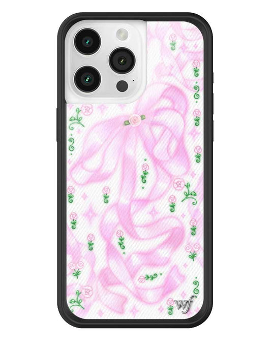 wildflower ribbons and rosettes iphone 15 pro max case