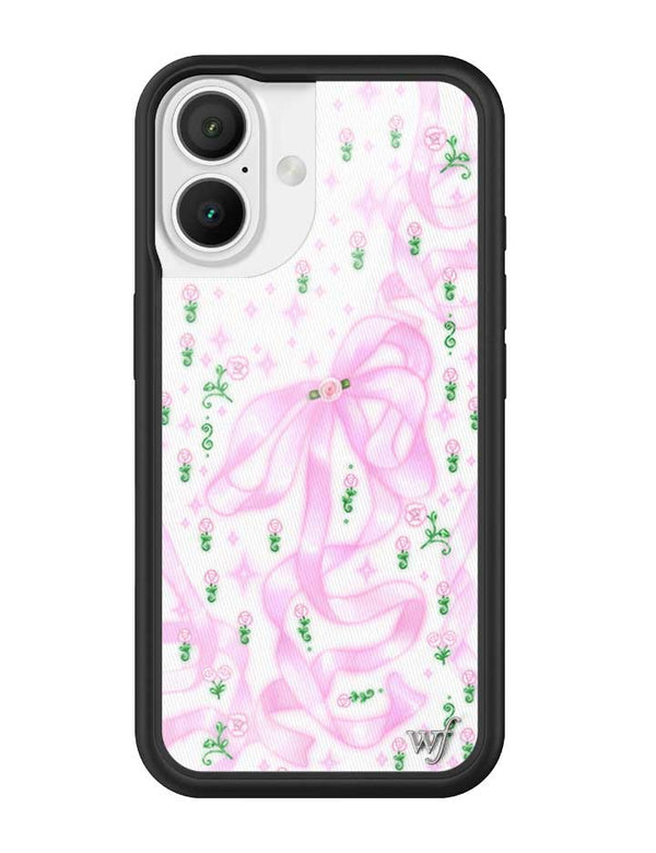 Wildflower Ribbons and Rosettes iPhone 16 Case