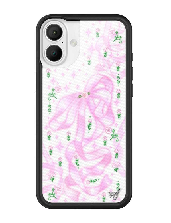 Wildflower Ribbons and Rosettes iPhone 16 Plus Case