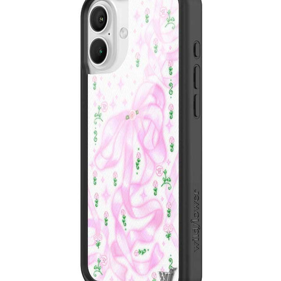 Wildflower Ribbons and Rosettes iPhone 16 Plus Case