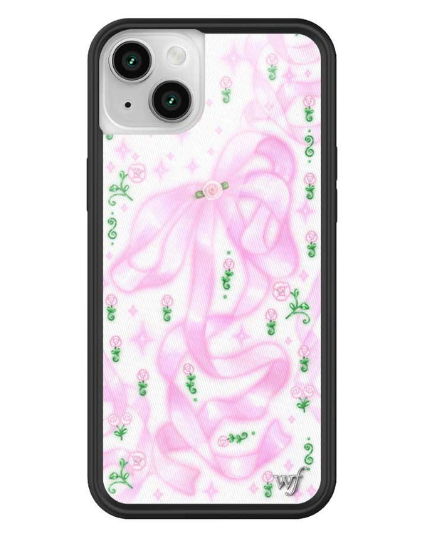 Wildflower Ribbons and Rosettes iPhone 14 Plus Case