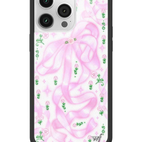 Wildflower Ribbons and Rosettes iPhone 14 Pro Max Case