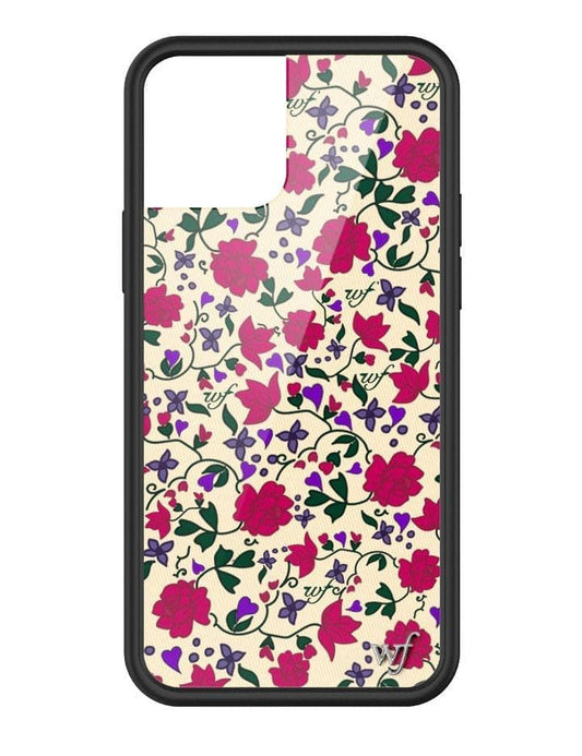 Wildflower Rose Romance iPhone 12 / 12 Pro Case