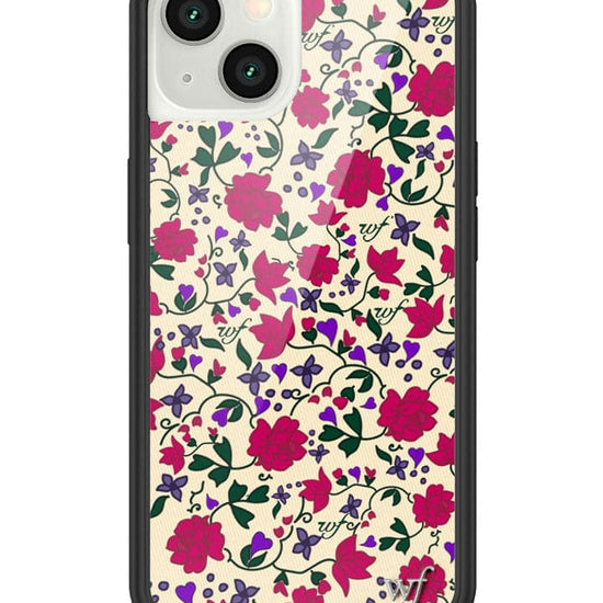 Wildflower Rose Romance iPhone 13 Case