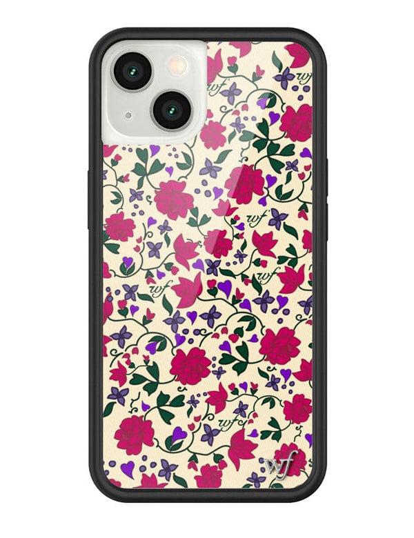 Wildflower Rose Romance iPhone 13 Case