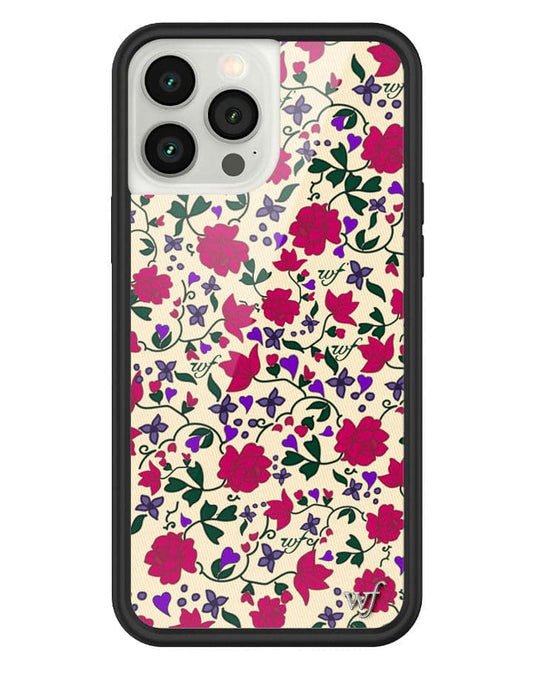 Wildflower Rose Romance iPhone 13 Pro Max Case