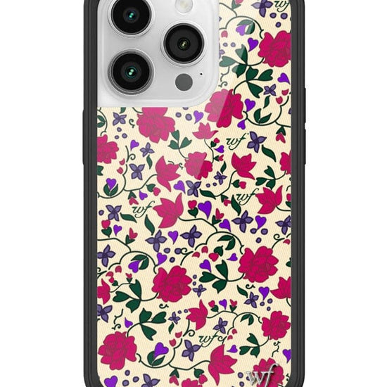 Wildflower Rose Romance iPhone 14 Pro Case