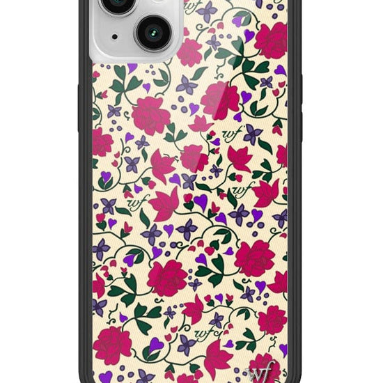 Wildflower Rose Romance iPhone 14 Plus Case