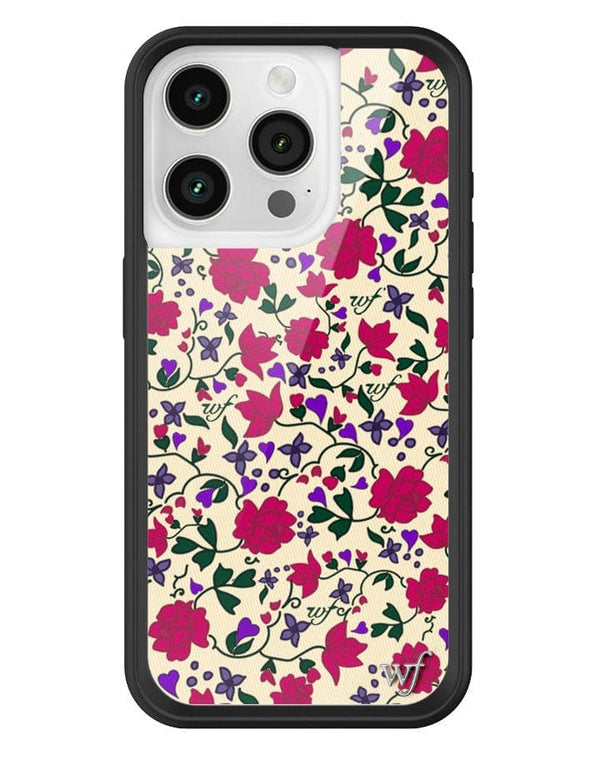 Wildflower Rose Romance iPhone 15 Pro Case