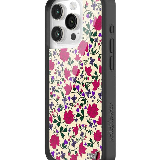 Wildflower Rose Romance iPhone 15 Pro Case