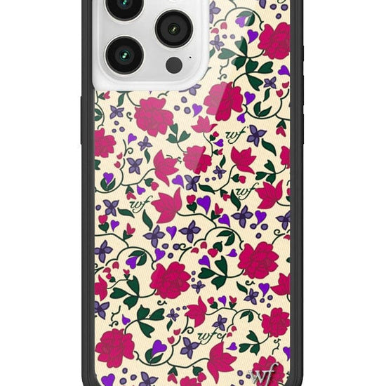 Wildflower Rose Romance iPhone 15 Pro Max Case