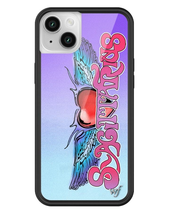 Wildflower Sagittarius iPhone 14 Plus Case