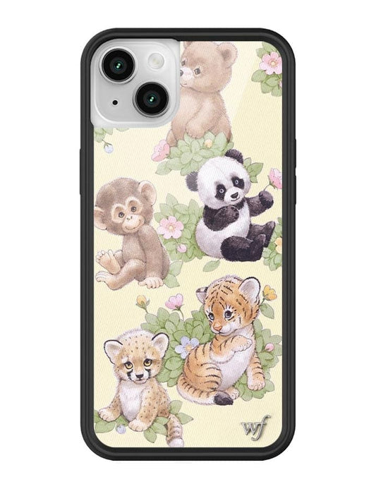 Wildflower Safari Babies iPhone 14 Case