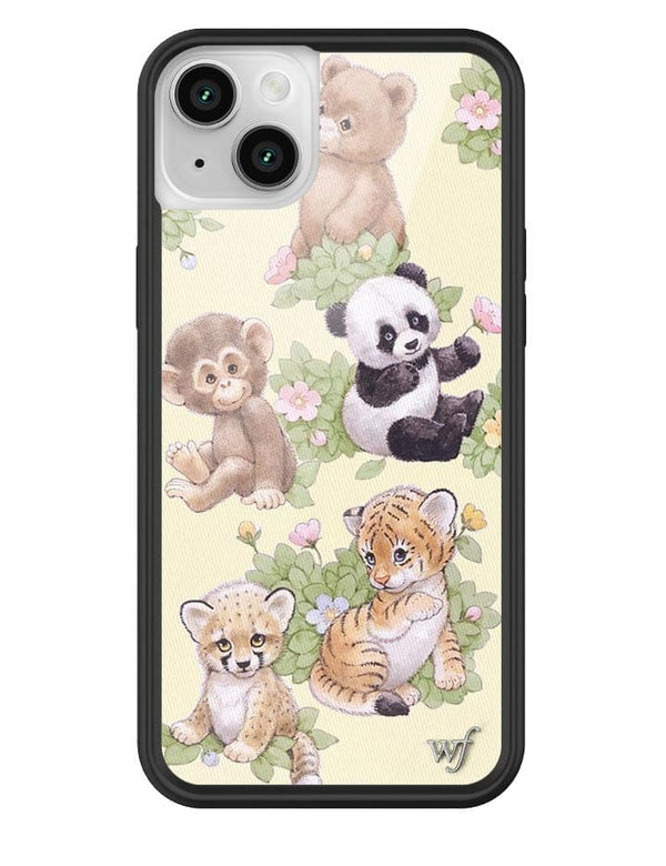 Wildflower Safari Babies iPhone 14 Plus Case