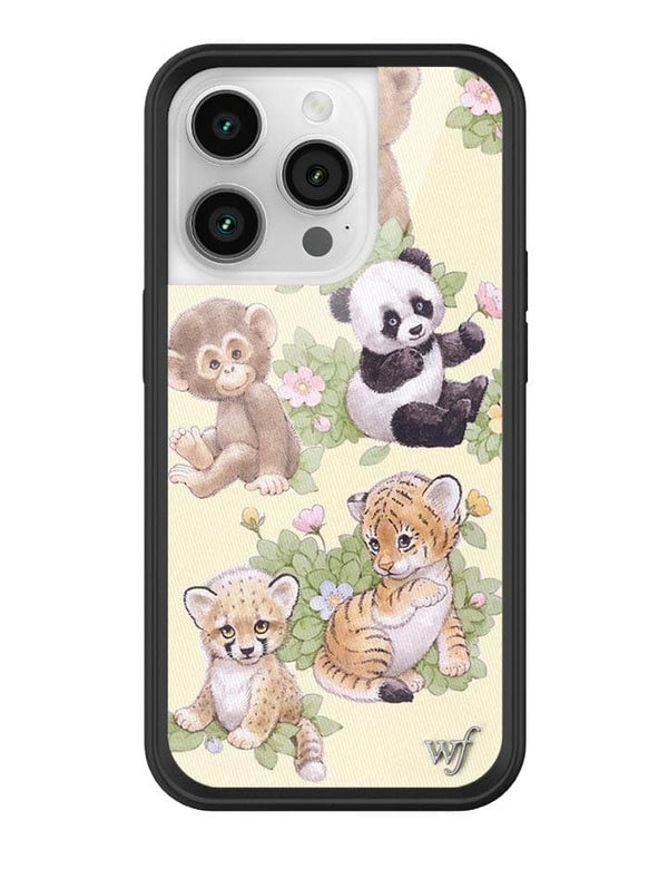 Wildflower Safari Babies iPhone 14 Pro Case