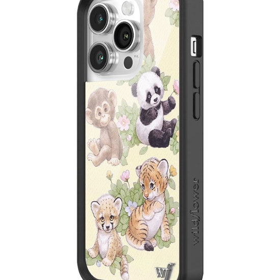 Wildflower Safari Babies iPhone 14 Pro Case