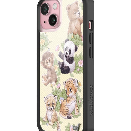 Wildflower Safari Babies iPhone 15 Case