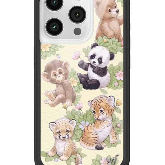 Wildflower Safari Babies iPhone 15 Pro Case