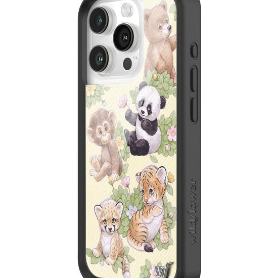 Wildflower Safari Babies iPhone 15 Pro Case